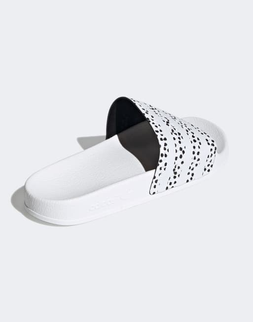 Adidas slides polka dot new arrivals