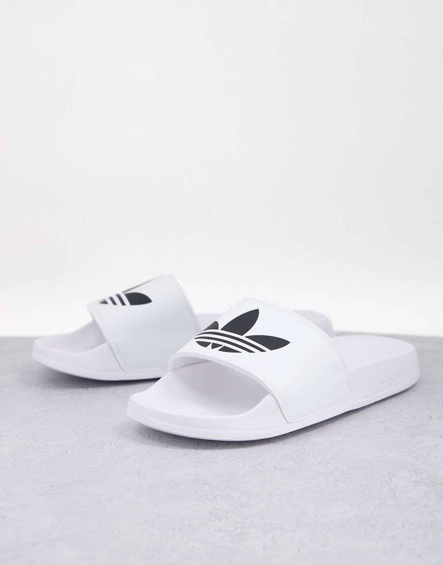Adidas Originals Adilette Lite Sport Slide In White