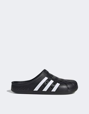 Adilette - Sliders nere stile zoccoli-Nero - adidas Originals novita donna Nero