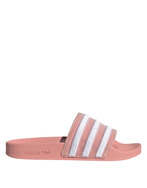 Adidas hot sale sliders asos