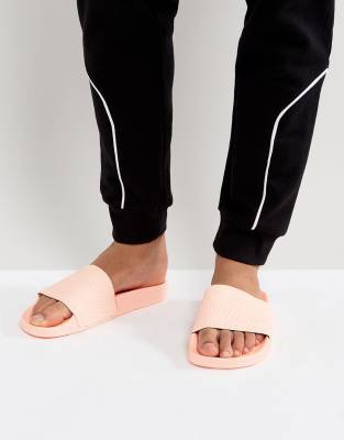 adidas originals adilette slides women's pink