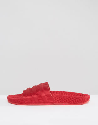 adidas originals adilette slides red