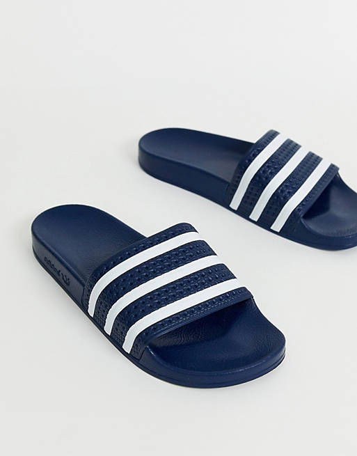 adidas Originals - Adilette - Slippers in marineblauw