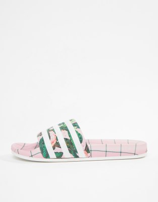 adidas adilette slippers roze