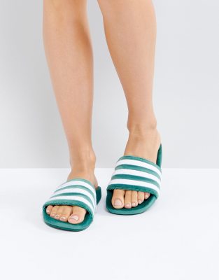 asos adidas slides