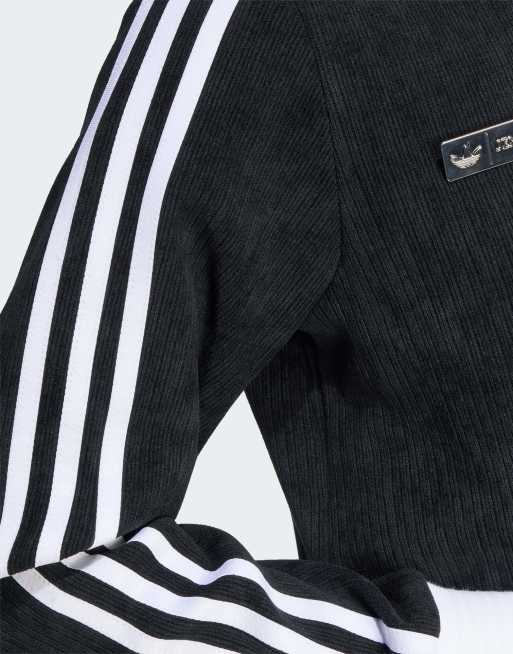 adidas Originals Adiluna season 2 x jennie fan og Tracktop in Schwarz, 4 von 4