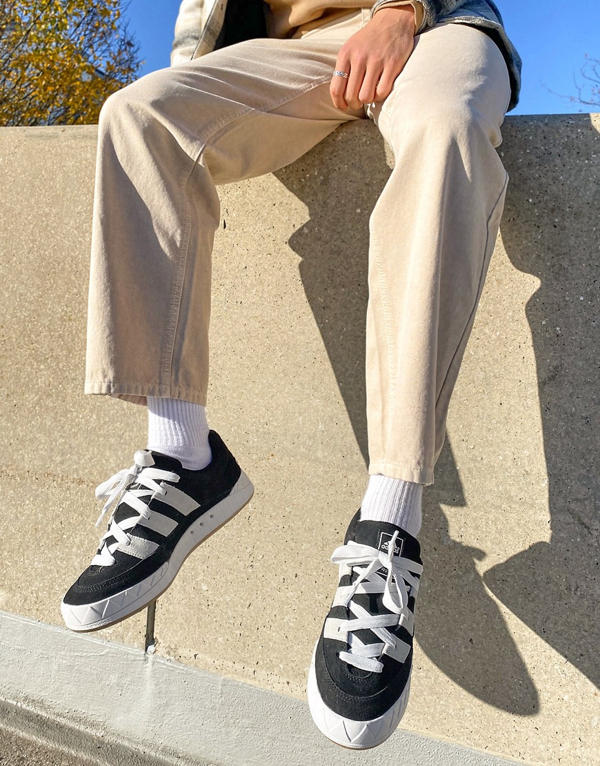 Adidas Originals Adimatic Sneakers In Black | ModeSens