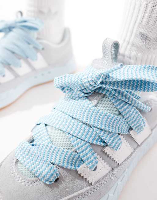 adidas Originals adimatic sneakers in pale blue ASOS