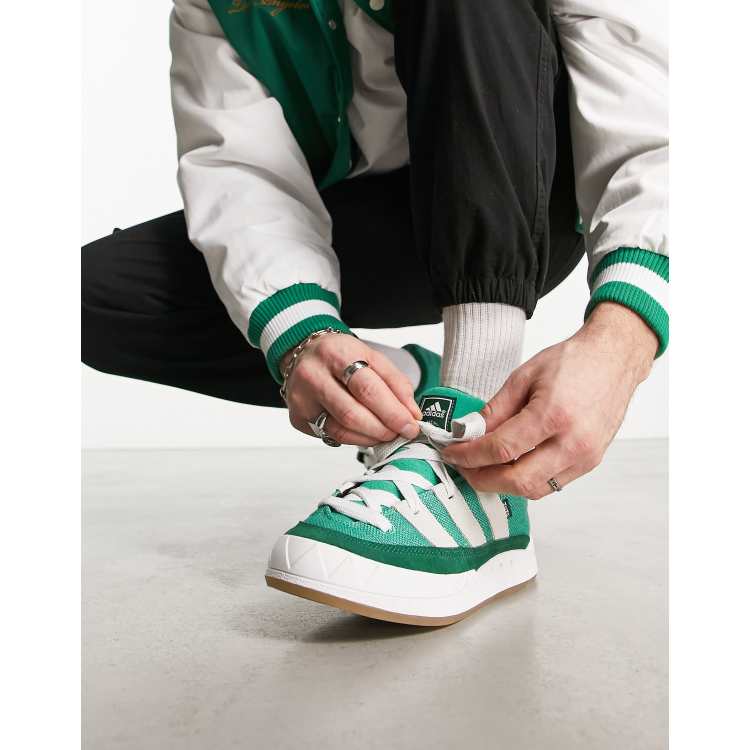 adidas Originals adimatic trainers in green