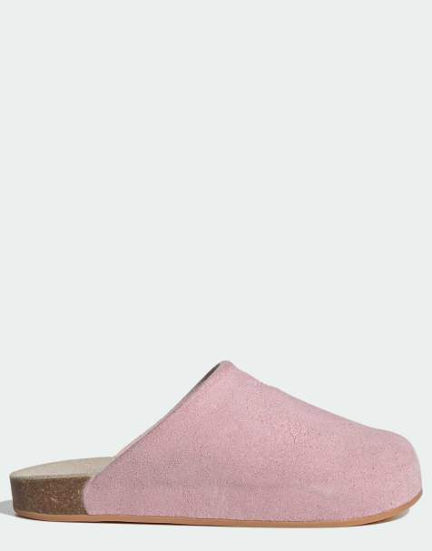 adidas Originals – Adimule – Slides in Clear Pink / Wonder Beige / Gum - view 1