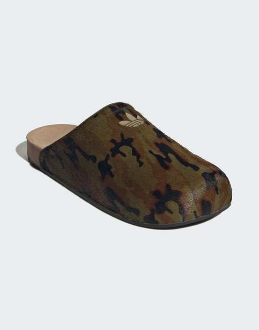 adidas Originals Adimule slides in khaki camo print, 3 of 4