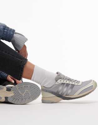 Originals - Adios OG - Sneaker in Hellgrau und Cremeweiß-Silber Silber 38 2/3