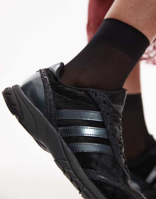 adidas Originals – Adios OG – Sneaker in Schwarz mit Ponyfell-Struktur , 3 von 5