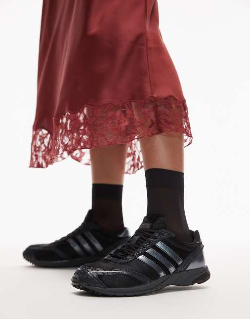 adidas Originals – Adios OG – Sneaker in Schwarz mit Ponyfell-Struktur , 5 von 5