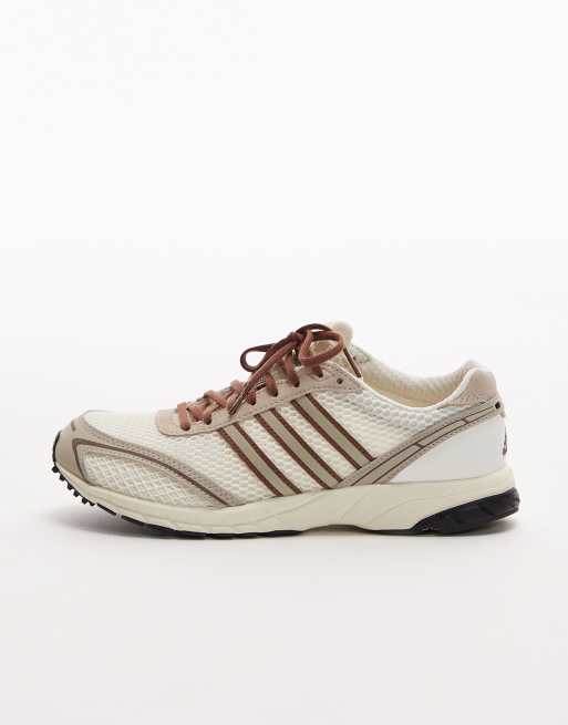adidas Originals Adios OG Sneakers bianco sporco e marrone ASOS