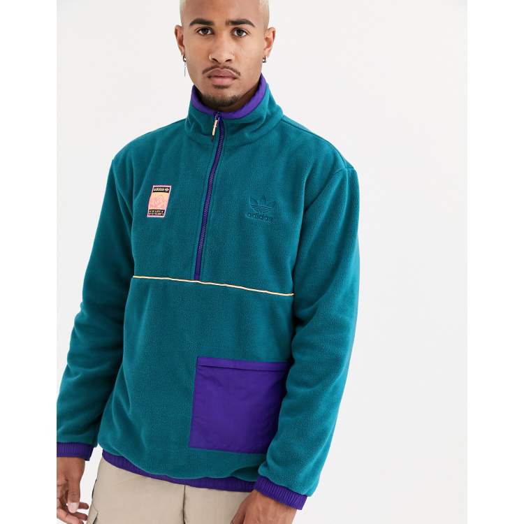 werper schaduw ontslaan adidas Originals adiplore polar fleece jacket | ASOS