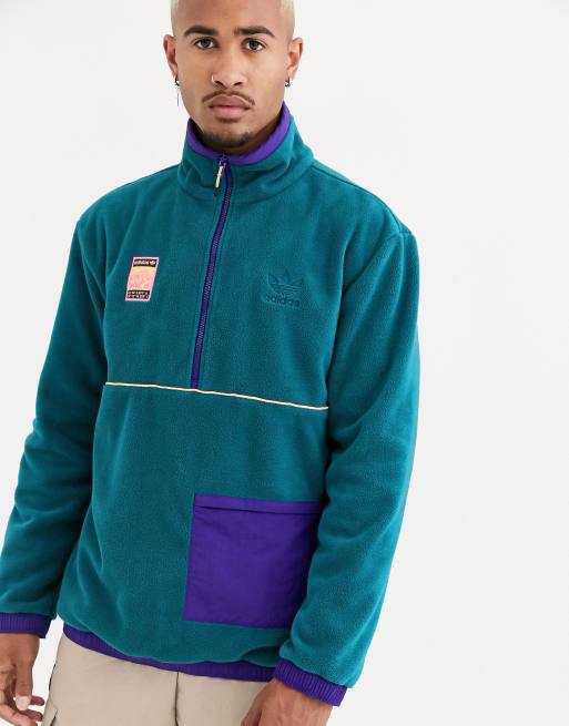 soltero Dos grados Sin valor adidas Originals adiplore polar fleece jacket | ASOS