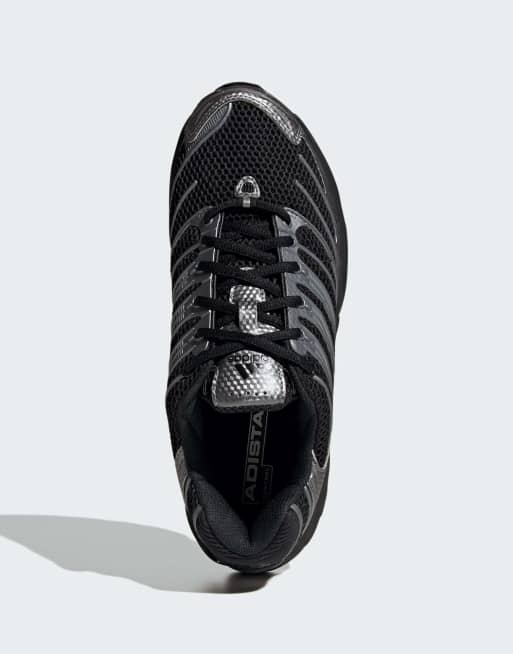 adidas Originals Adistar Control 3 Sneaker in Schwarz und Metallic-Grau, 5 von 7