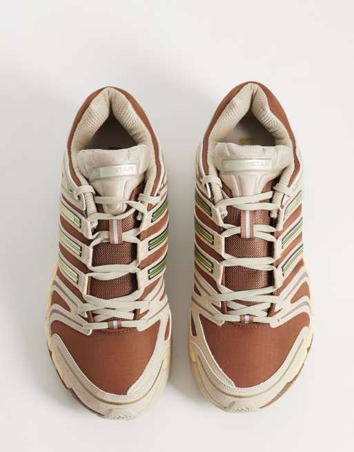 adidas Originals Adistar Control 5 baskets beige et marron, 3 de 5
