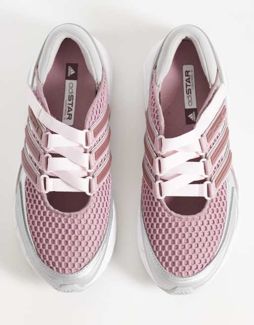 adidas Originals – Adistar Control 5 – Mary-Jane-Sneaker in Weiß und Rosa , 2 von 5