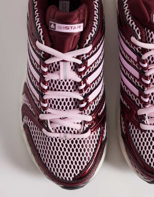 adidas Originals – Adistar Control 5 – Sneaker in Burgunderrot und Rosa , 4 von 5