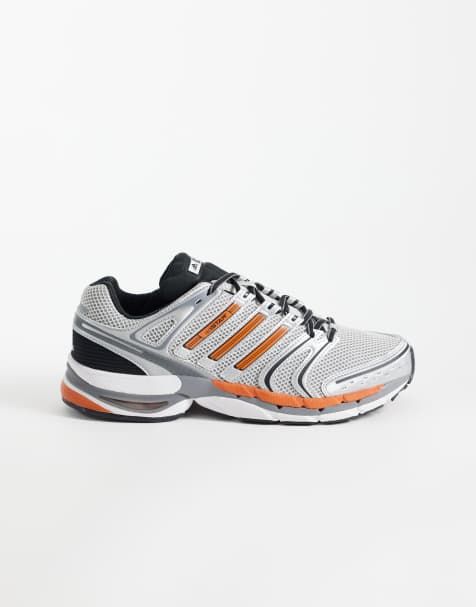 adidas Originals – Adistar Control 5 – Sneaker in Silber und Orange - view 1