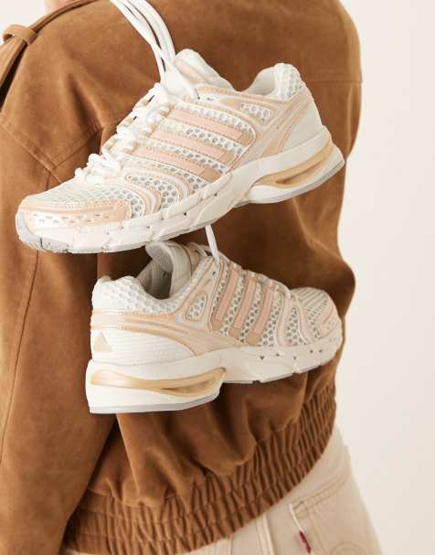 adidas Originals – Adistar Control 5 – Sneaker in Weiß und Hellrosa - view 1