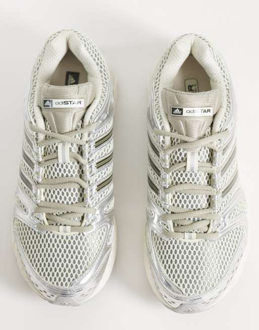 adidas Originals Adistar Control 5 Sneaker in Weiß und Silber, 2 von 5