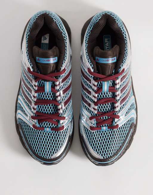 adidas Originals - Adistar Control 5 - Sneakers bordeaux e argento , 2 di 5