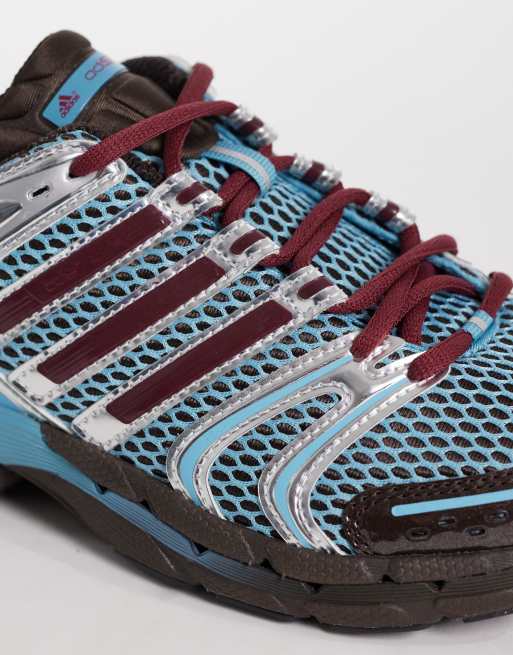 adidas Originals - Adistar Control 5 - Sneakers bordeaux e argento , 3 di 5