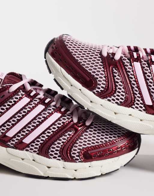 adidas Originals - Adistar Control 5 - Sneakers bordeaux e rosa , 3 di 5