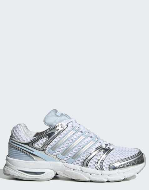 adidas Originals Adistar Control 5 sneakers i hvid og himmelblå - view 1