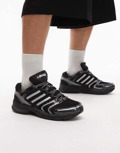 adidas Originals Adistar Control 5 sneakers in black and silver - view 1