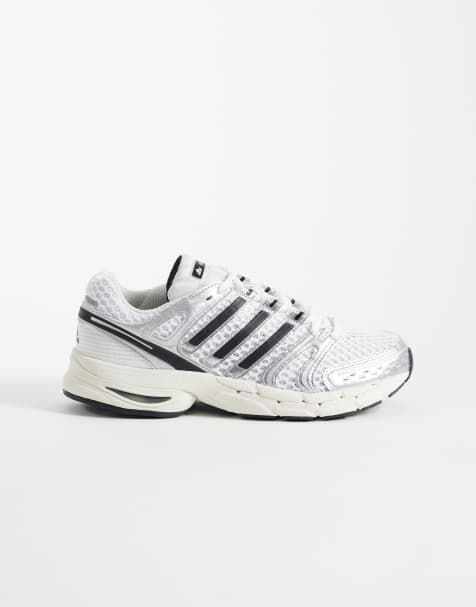 adidas Originals Adistar Control 5 sneakers in silver and black - view 1