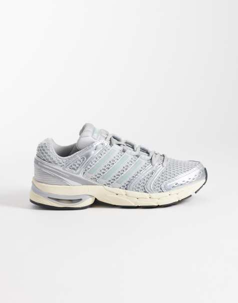 adidas Originals Adistar Control 5 sneakers in silver and blue - view 1