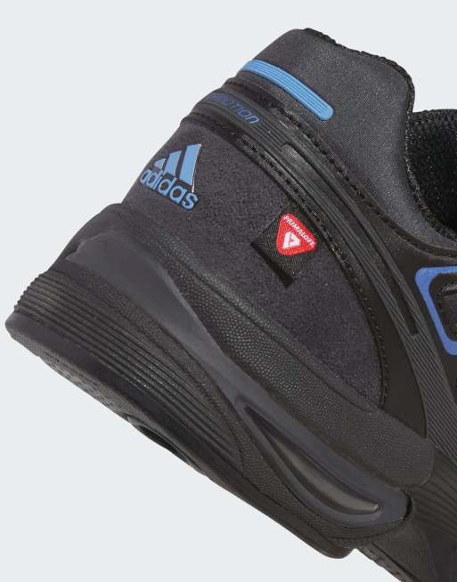 adidas Originals Adistar Control 5 sneakers nere e blu, 4 di 4