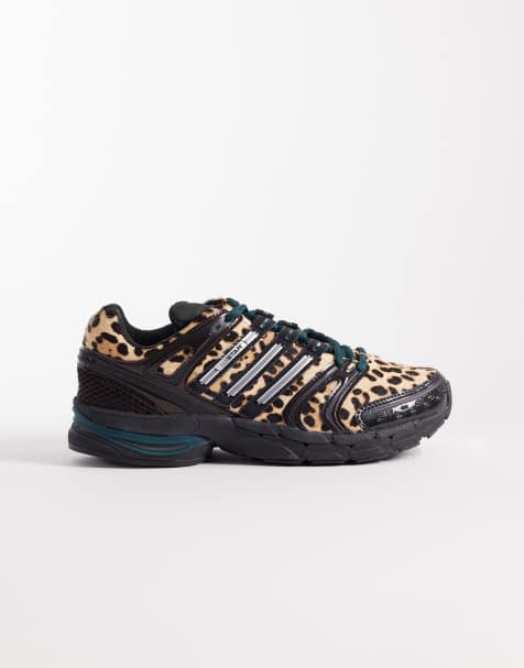 adidas Originals - Adistar Control 5 - Sneakers nere e leopardate - view 1