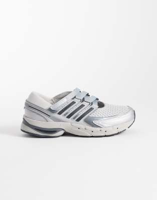 кроссовки adidas Originals Adistar Control mary jane серебристого цвета