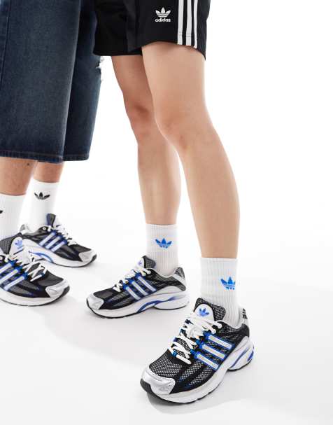 adidas Originals - Adistar Cushion - Sneakers i hvid og grå - view 1