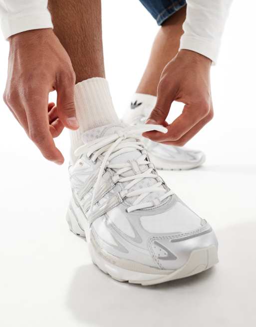 adidas Originals Adistar Cushion trainers in white ASOS