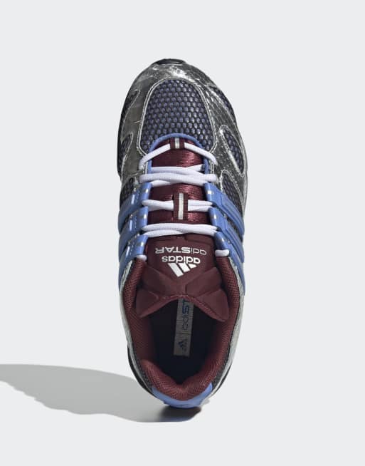 adidas Originals - Adistar MLD - Sneakers granata e argento, 2 di 5