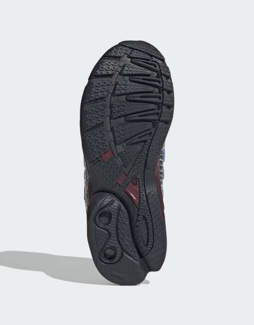 adidas Originals - Adistar MLD - Sneakers granata e argento, 4 di 5