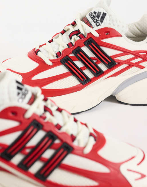 adidas Originals Adistar XLG 2.0 in Weiß und Rot, 3 von 5