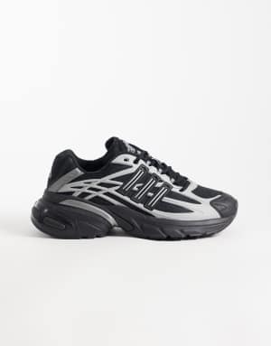 adidas Originals Adistar XLG trainers in black and silver