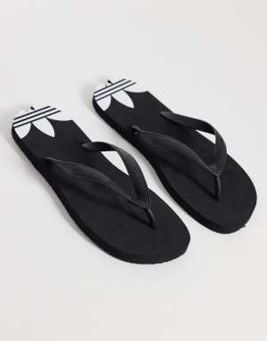 adidas Originals adisun flipflops in black
