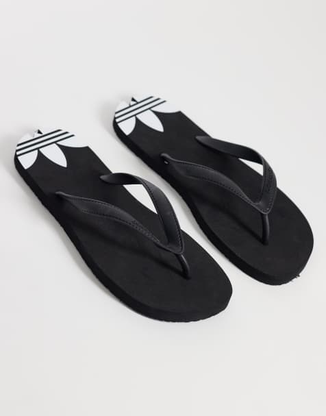 adidas Originals – adisun – Svarta flip flops - view 1