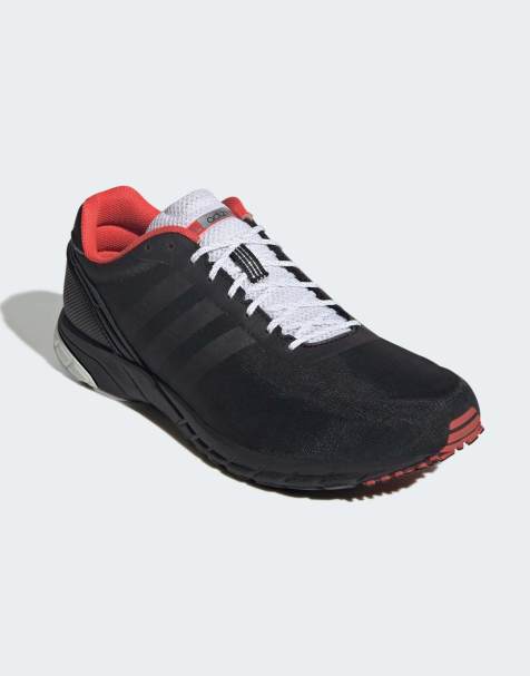 adidas Originals Adizero adios og shoes in core black / cloud white / bri - view 1