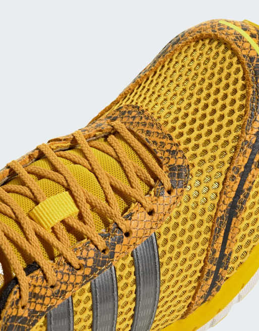adidas Originals Adizero adios OG Sneaker in Gelb und Silber, 2 von 4