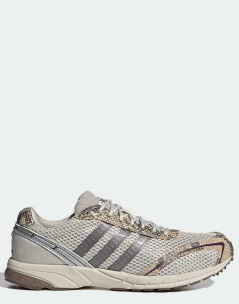 adidas Originals Adizero adios OG Sneaker in Grau und Schlangenprint - view 1