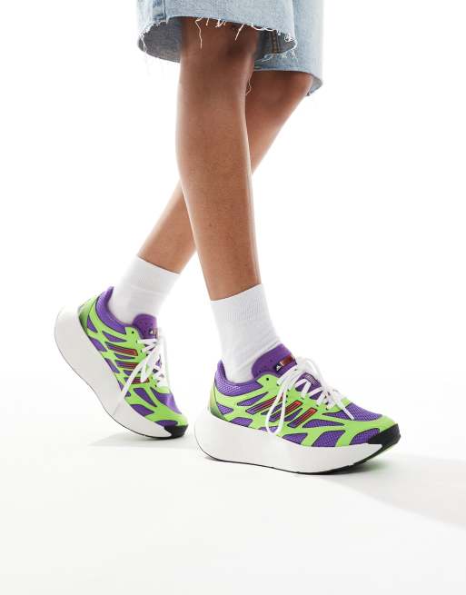 アンクレア adidas Originals Adizero Aruku shoes in active purple